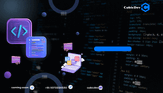 Purple And White Modern Web Development Service Instagram Post.gif