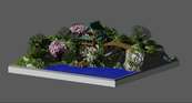 A Japanese house on a hillside 1.png