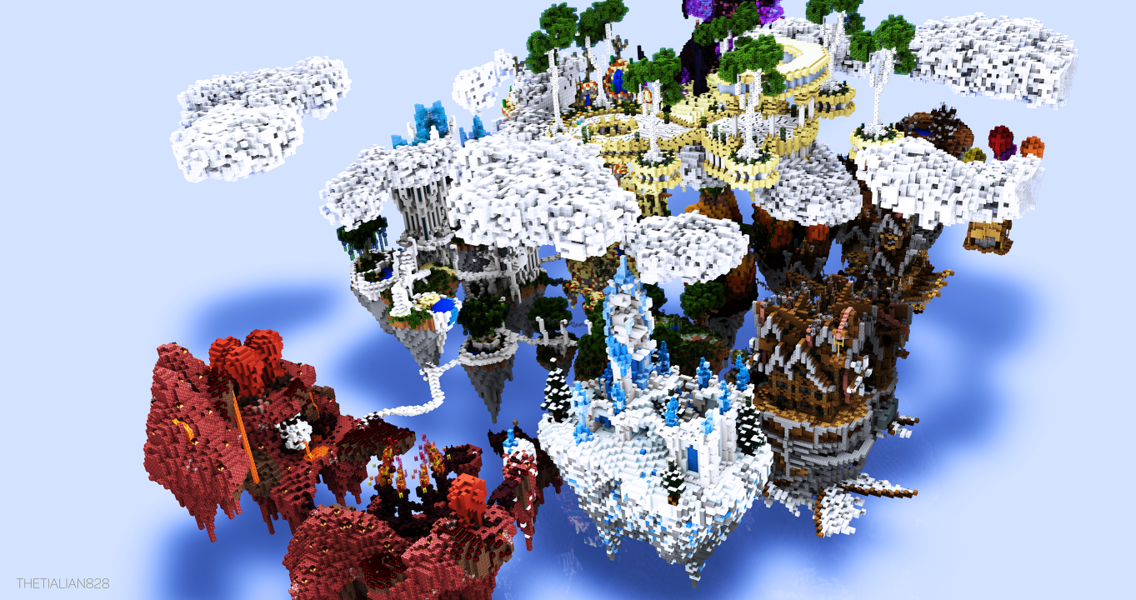 SkyPvP / PvP Map | BuiltByBit