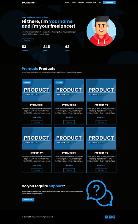 Shoppy Sellix Website Template BuiltByBit (MC Market) Shoppy Sellix Website Template BuiltByBit (MC Market)