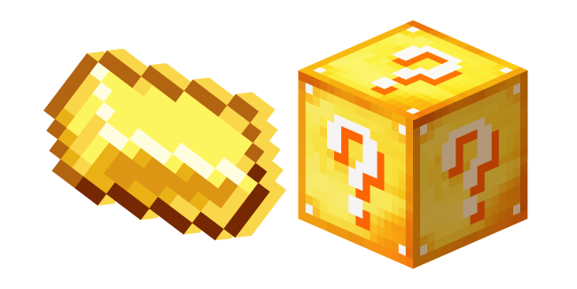 minecraft-lucky-block-and-gold-ingot-cursor-pack.png