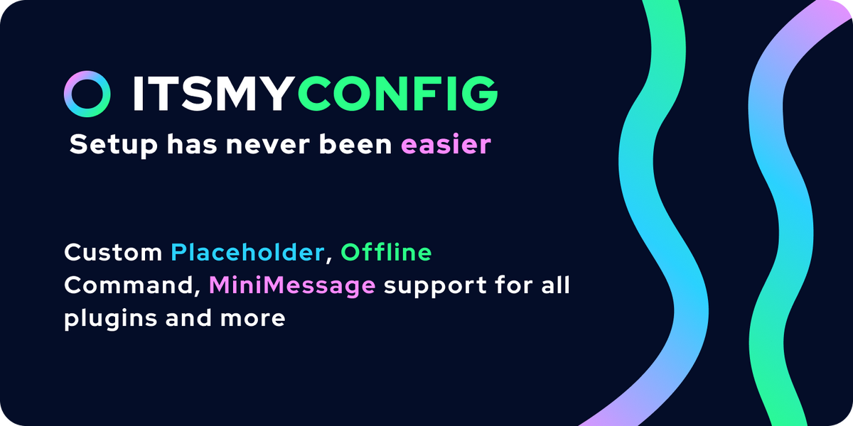 ItsMyConfig - Plugin | BuiltByBit (MC-Market)