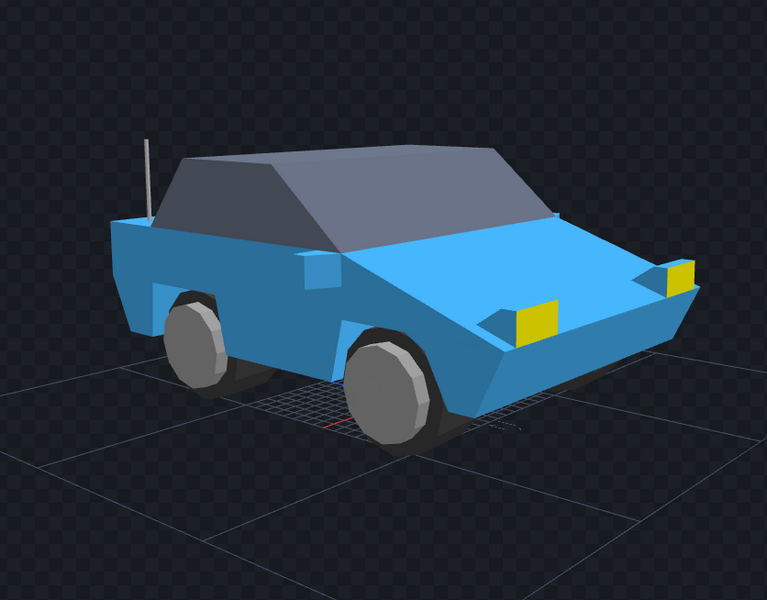 how to make a vehicle in blockbench