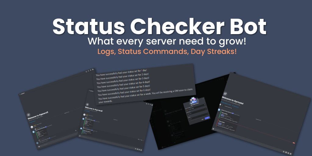 Discord Status Checker Bot BuiltByBit