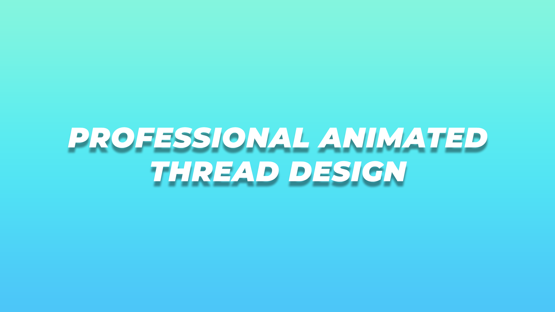 Proffesional Animated Thread Design BuiltByBit (MCMarket)