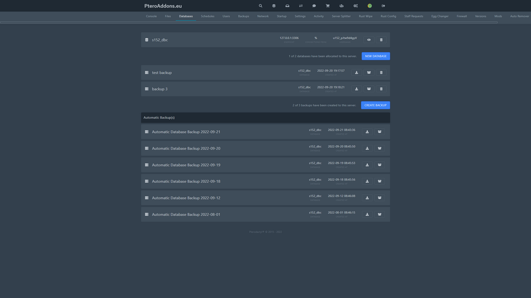 Pterodactyl, v1x, Addon - Billing System