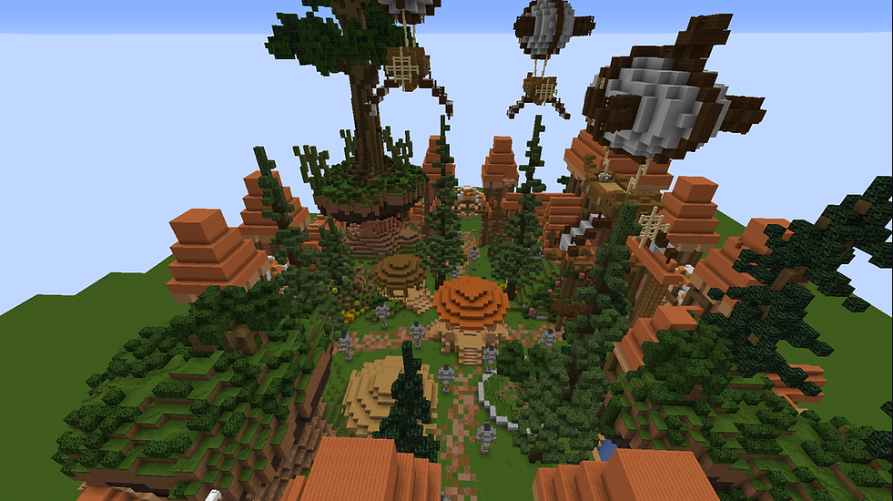 Fantasy Orange Spawn | BuiltByBit (MC-Market)