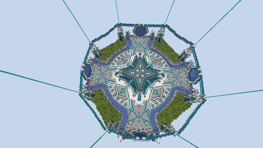 Simple Futuristic Hub 3 Variations | BuiltByBit (MC-Market)