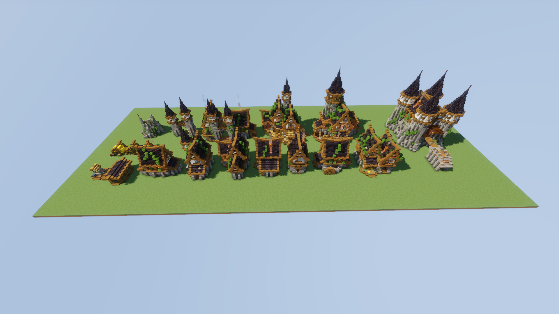 Medieval Fantasy Building Pack 2 Minecraft para Minecraft