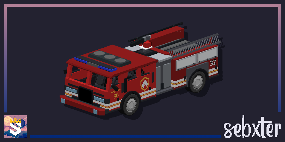 Fire Truck | BuiltByBit (MC-Market)