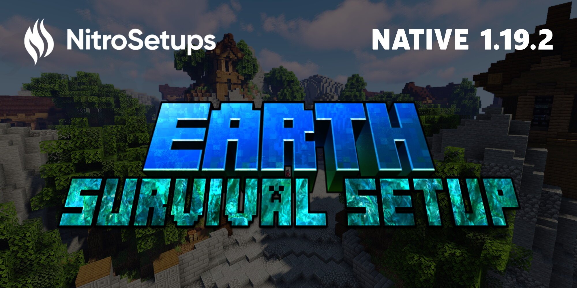 We Built The Earth in Minecraft Survival 