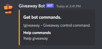 Giveaway Bot