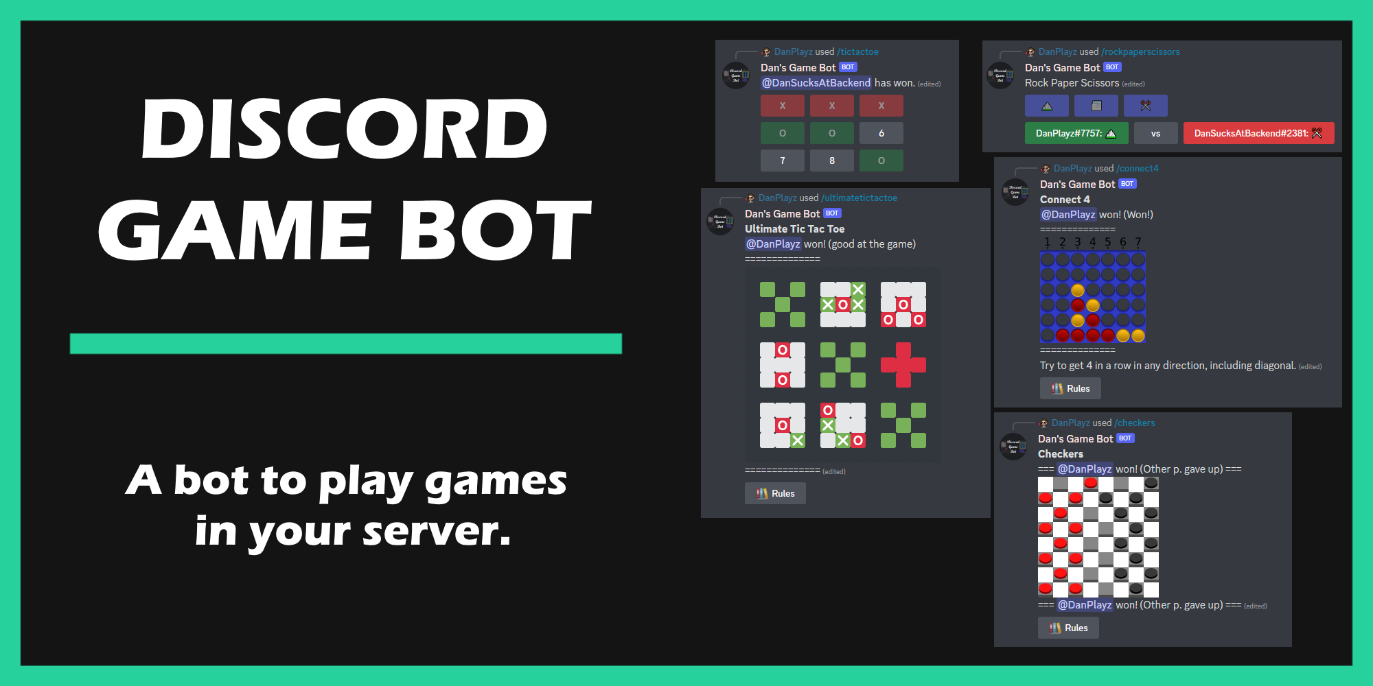 Como jogar no Discord  8 bots de games no servidor