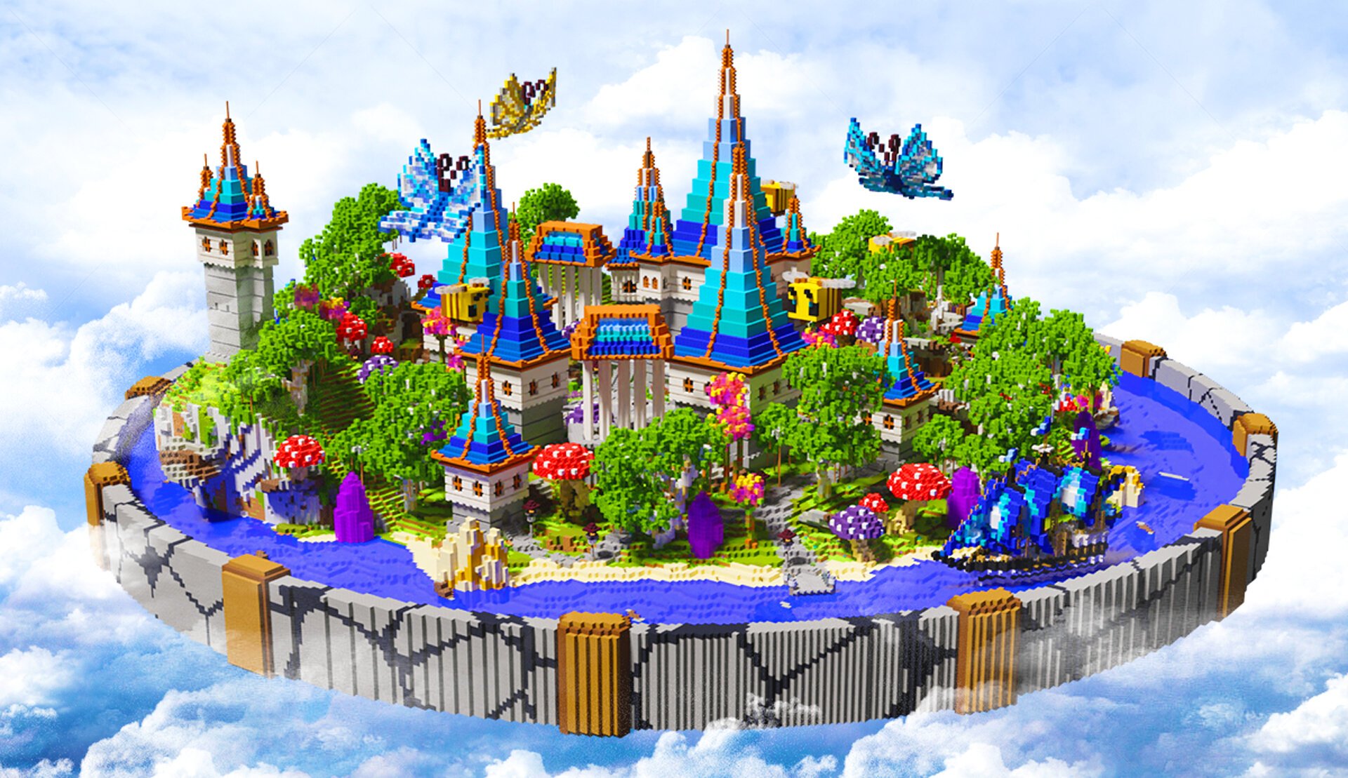 300x300 | Fantasy Hub / Spawn | BuiltByBit (MC-Market)