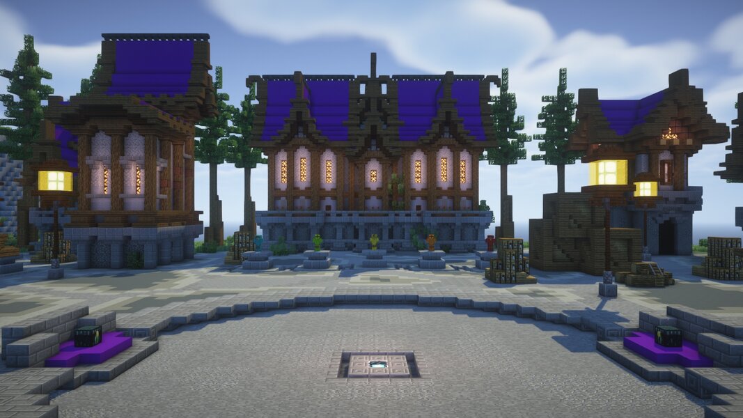 Lobby - Purple Medieval - |400x400| | BuiltByBit (MC-Market)