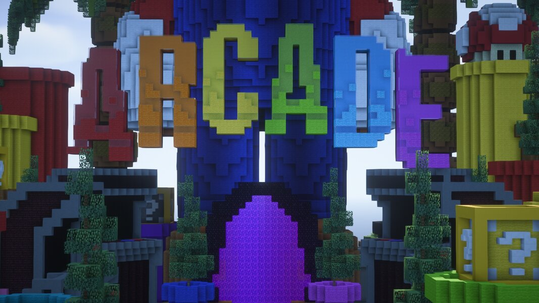 Arcade Lobby Minecraft Map