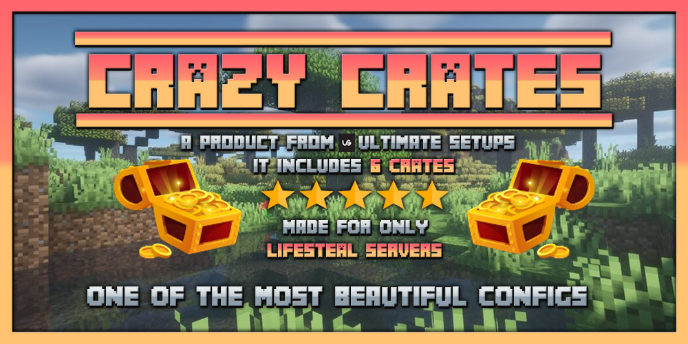 Crazy Crates Ultimate Configuration BuiltByBit (MCMarket)