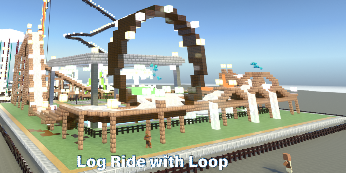 OLC Theme Park Tech Demo-Prototype RTX | BuiltByBit (MC-Market)