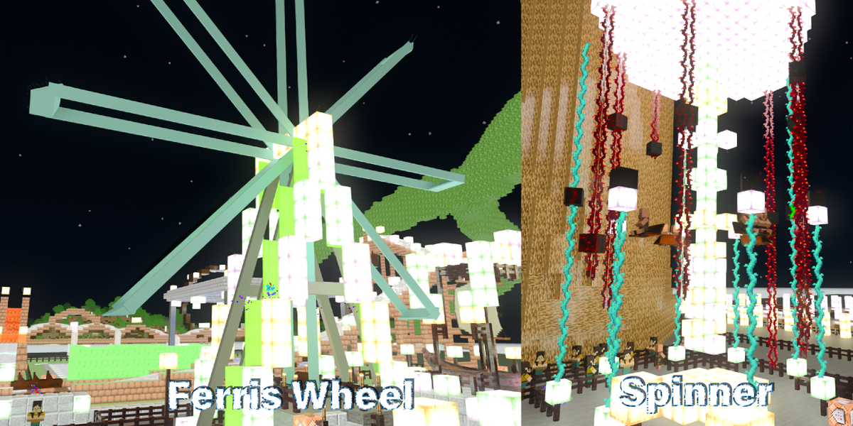 OLC Theme Park Tech Demo-Prototype RTX | BuiltByBit (MC-Market)