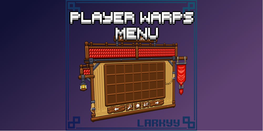 Player Warps Setup | Medieval Theme | BuiltByBit (MC-Market)