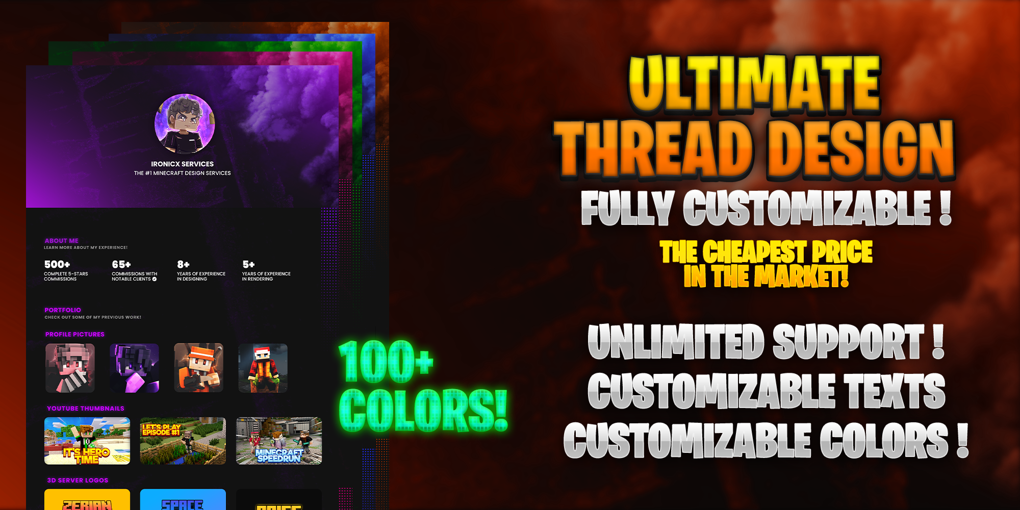 The Ultimate Thread Design | BuiltByBit (MC-Market)