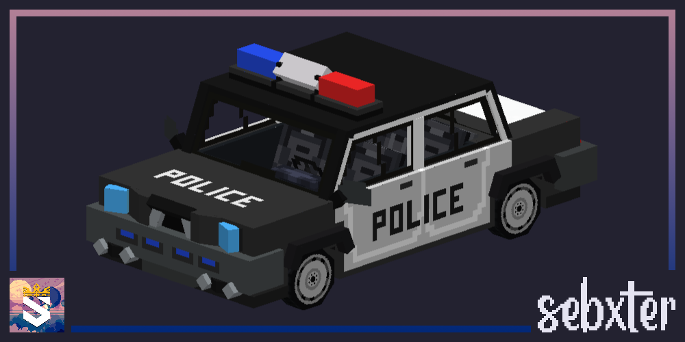 Police car | BuiltByBit (MC-Market)