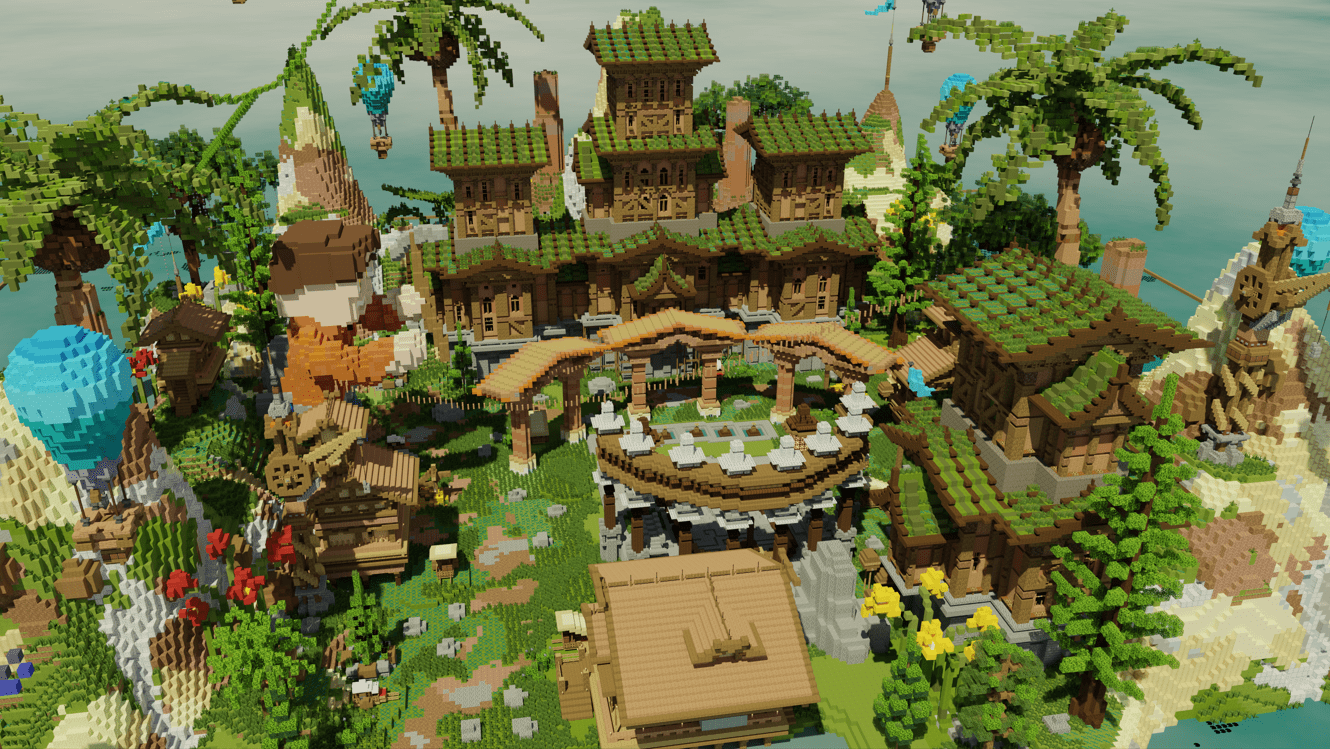 Lobby | Tropical theme | BuiltByBit