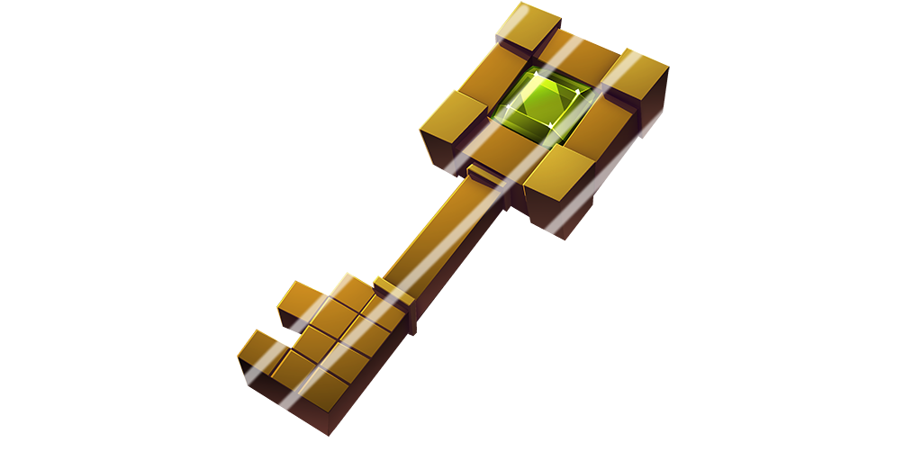 PixelMine_Icon_Key_Premium_Wood_Emerald.png