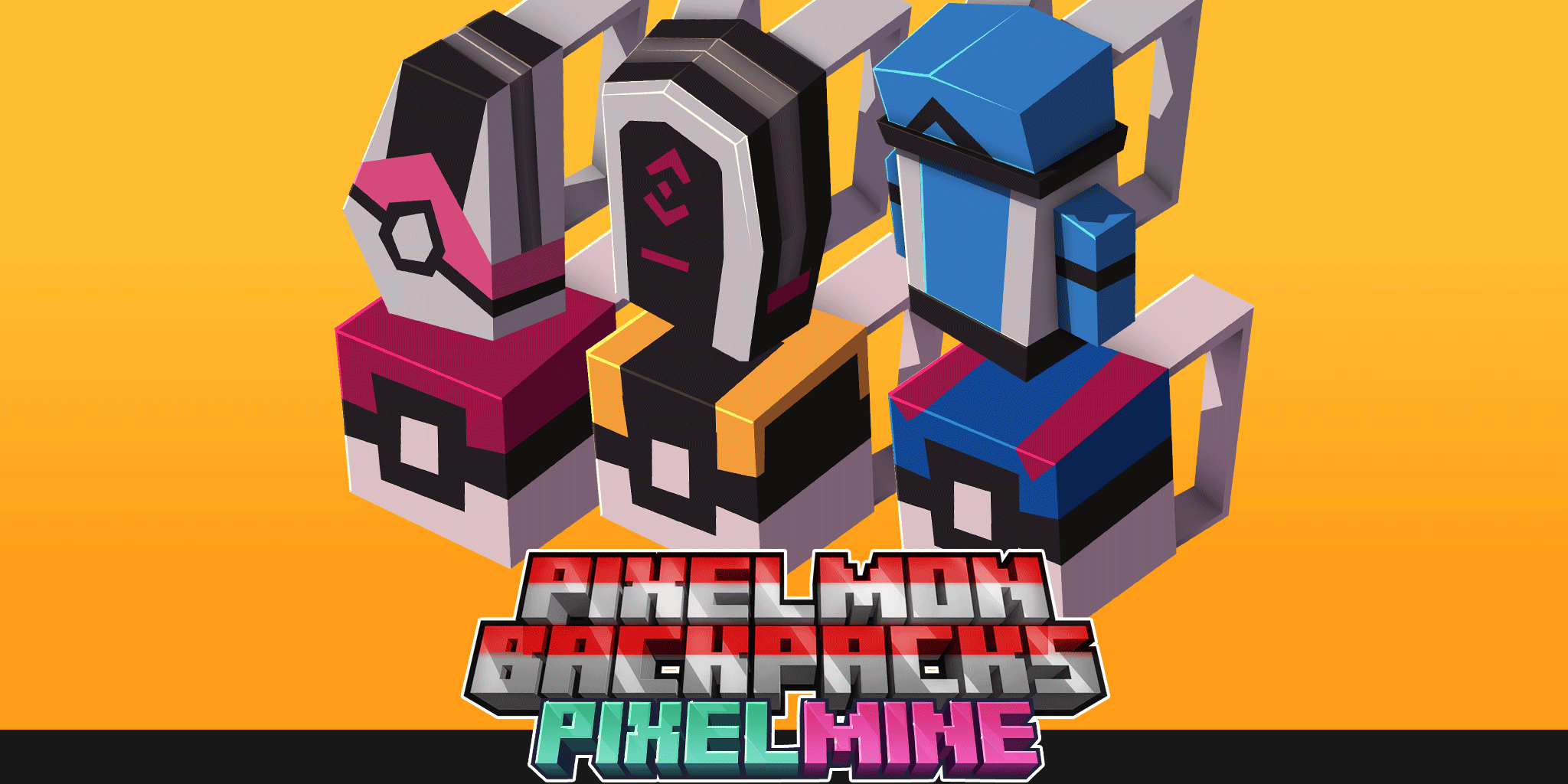 PixelMine Pixelmon Backpack Icons BuiltByBit
