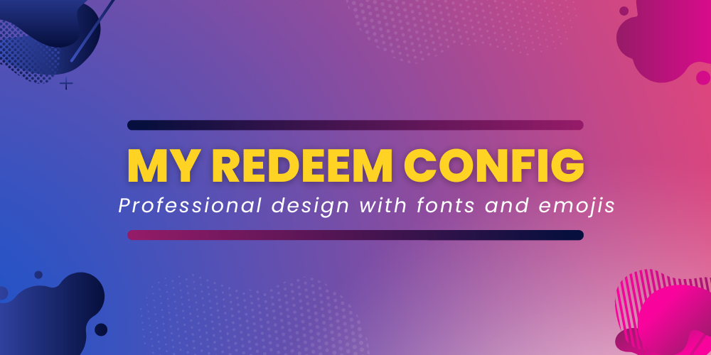 My Redeem Config.png