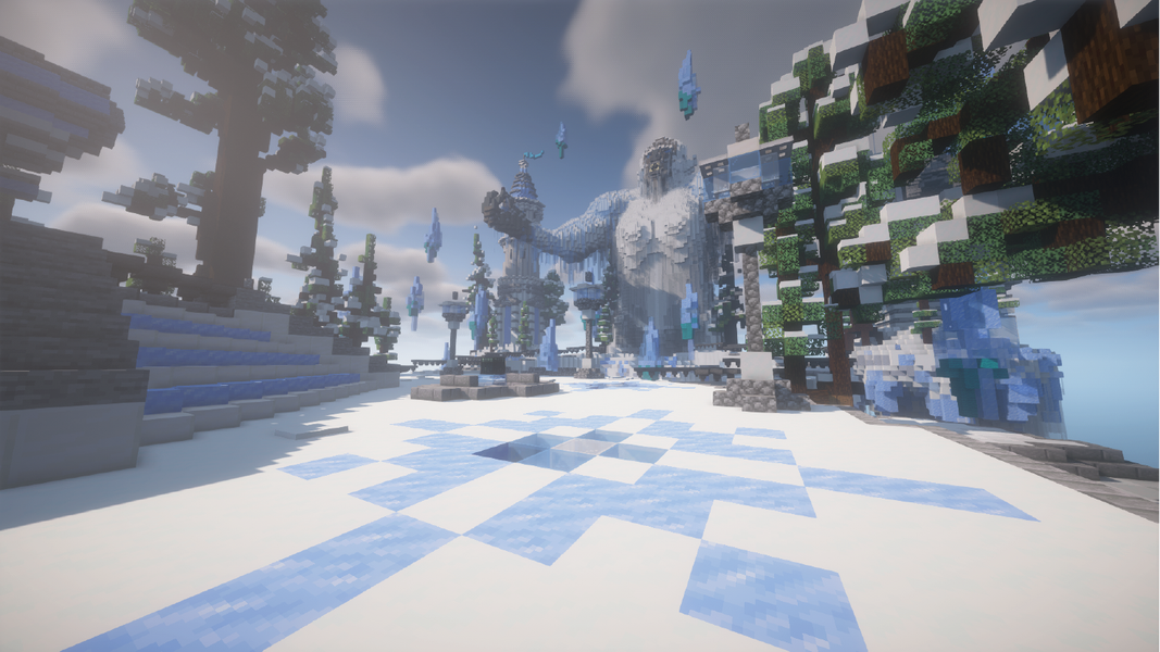 Yeti Palace - Skyblock Spawn / Hub | BuiltByBit