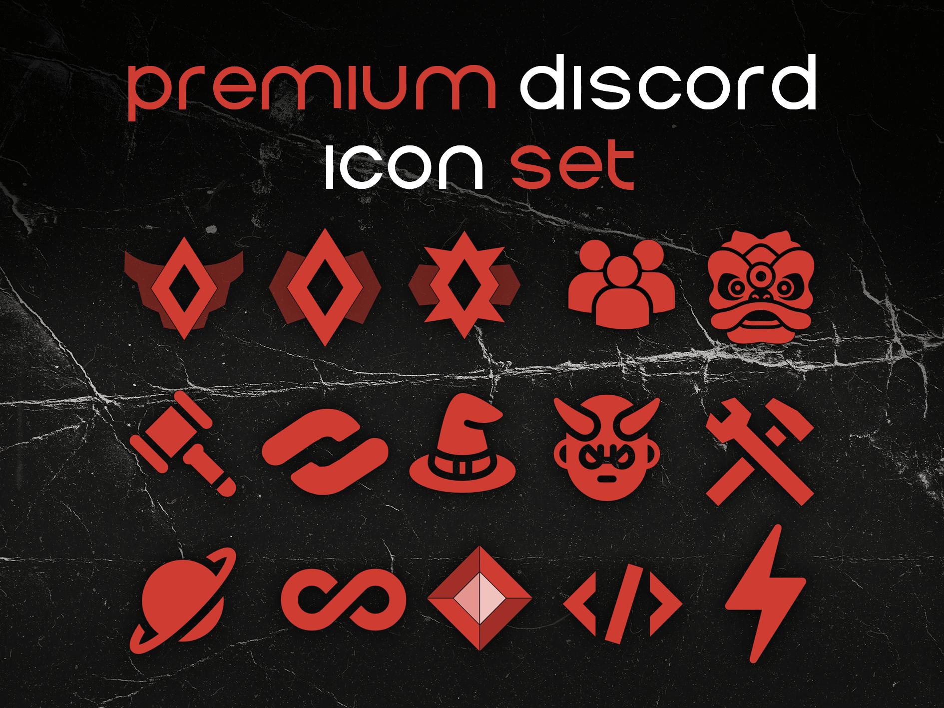 20X Discord Role Icon Pack FREE | BuiltByBit