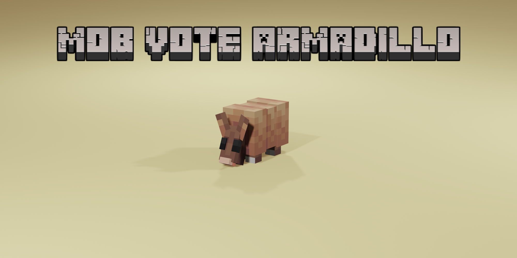 The Armadillo Is the Second Mob in the Minecraft 2023 Mob Vote