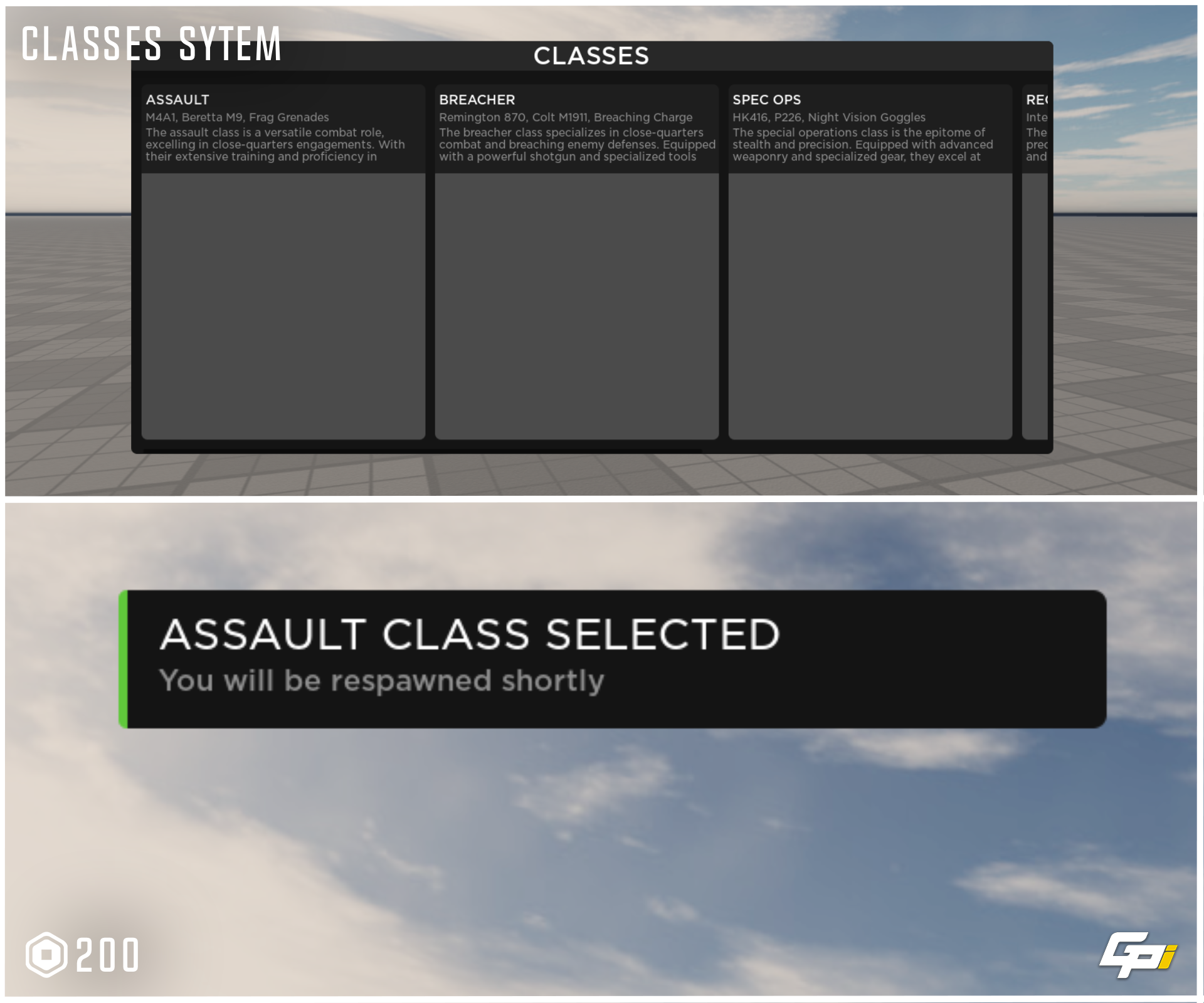 Classes System | BuiltByBit
