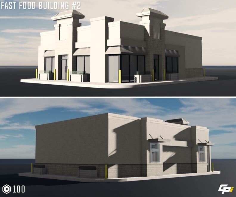 Fast Food Building 2 | BuiltByBit
