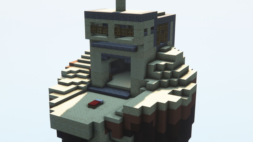 Bedwars Ancient Tower Map 1.17.1 for Minecraft 