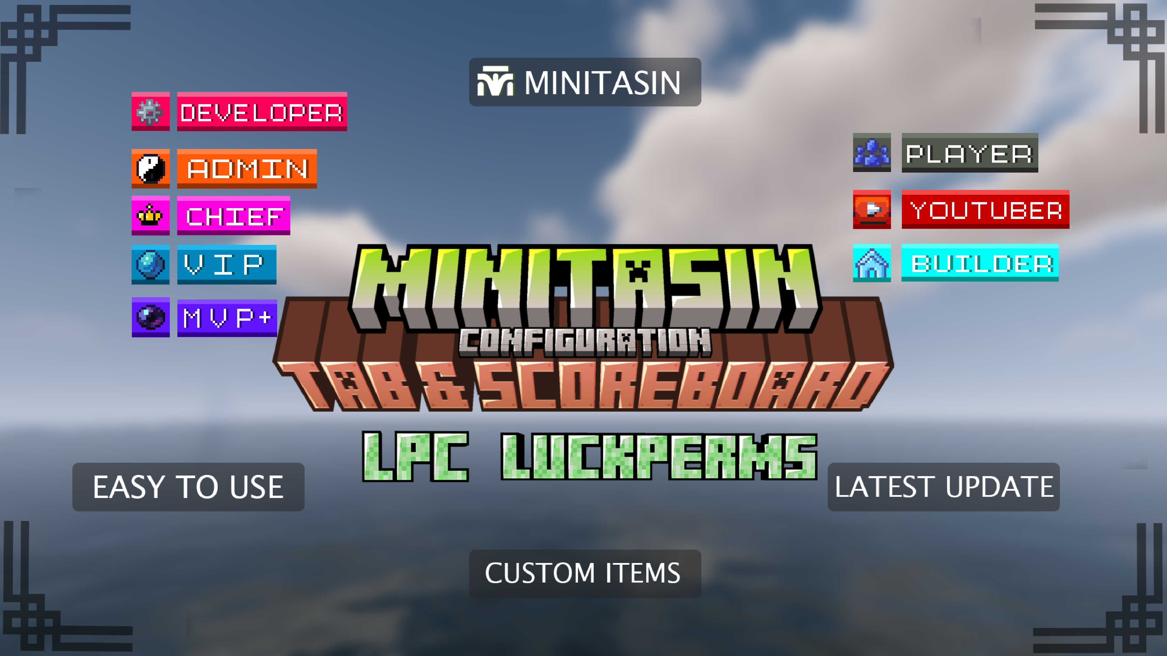 Minitasin Custom Sword Pack