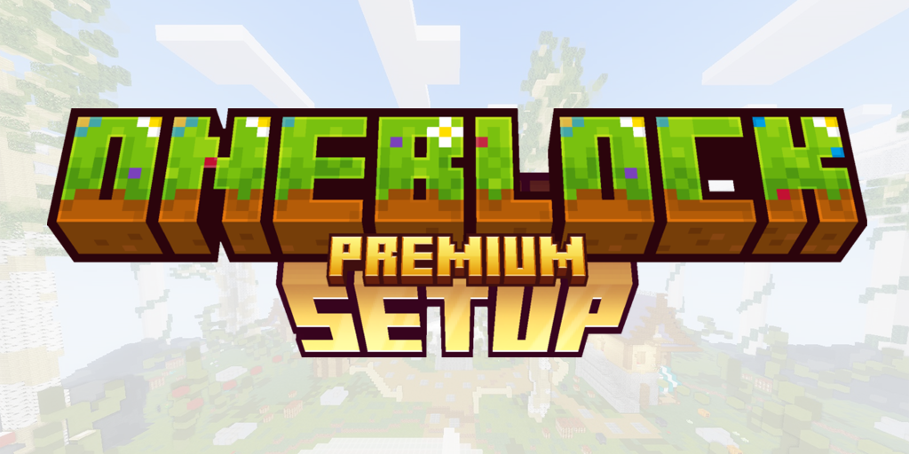 OneBlock Server Setup | BuiltByBit