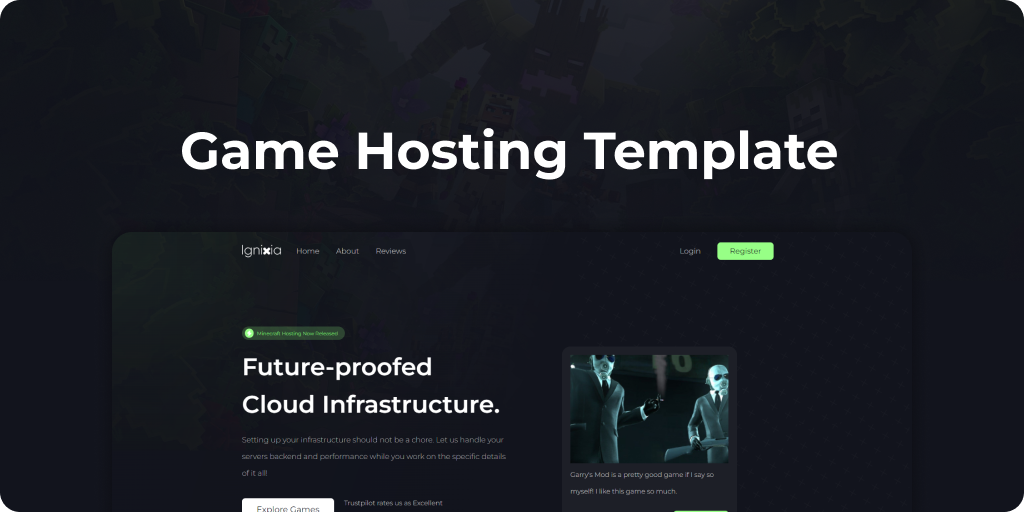 Ultimate Game Hosting Template | BuiltByBit