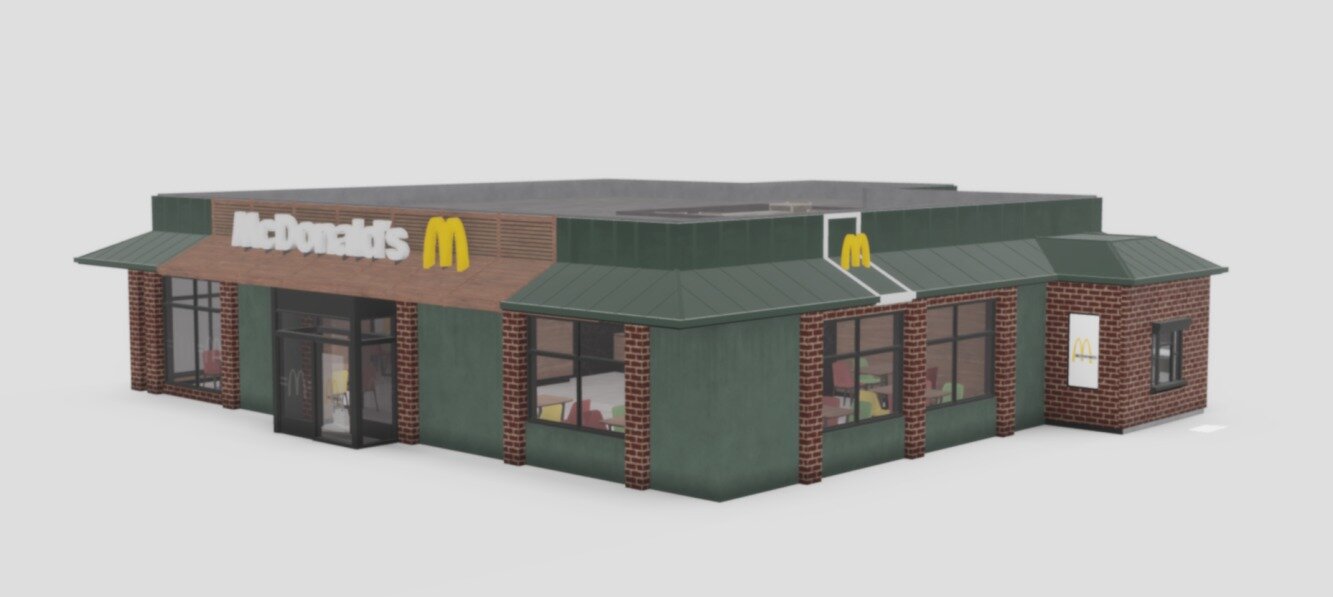 Mcdonalds Building BuiltByBit