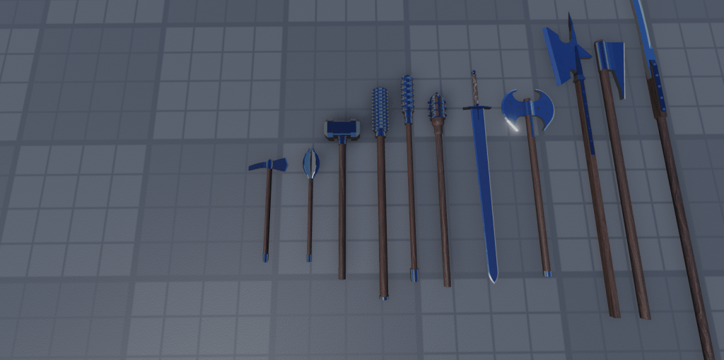 High-Poly Medieval Weapons | BuiltByBit