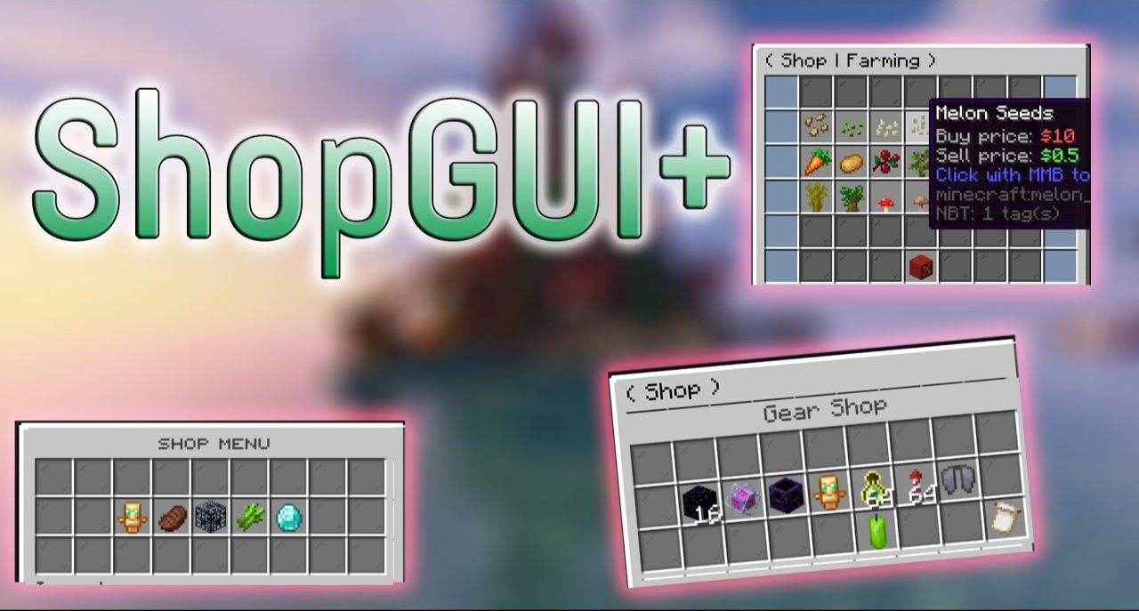 Shop Gui+ config | BuiltByBit