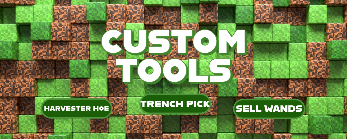 CUSTOM TOOLS | Minecraft Setup | BuiltByBit