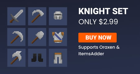 Knight Set | ItemsAdder & Oraxen | BuiltByBit