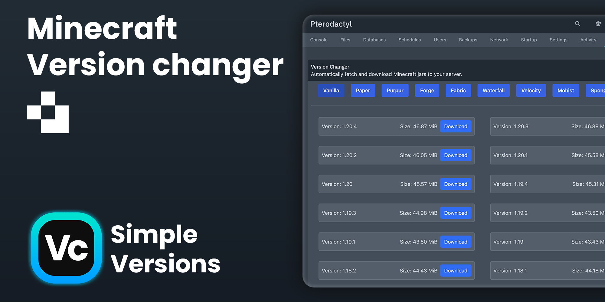 Simple Versions for Blueprint | BuiltByBit