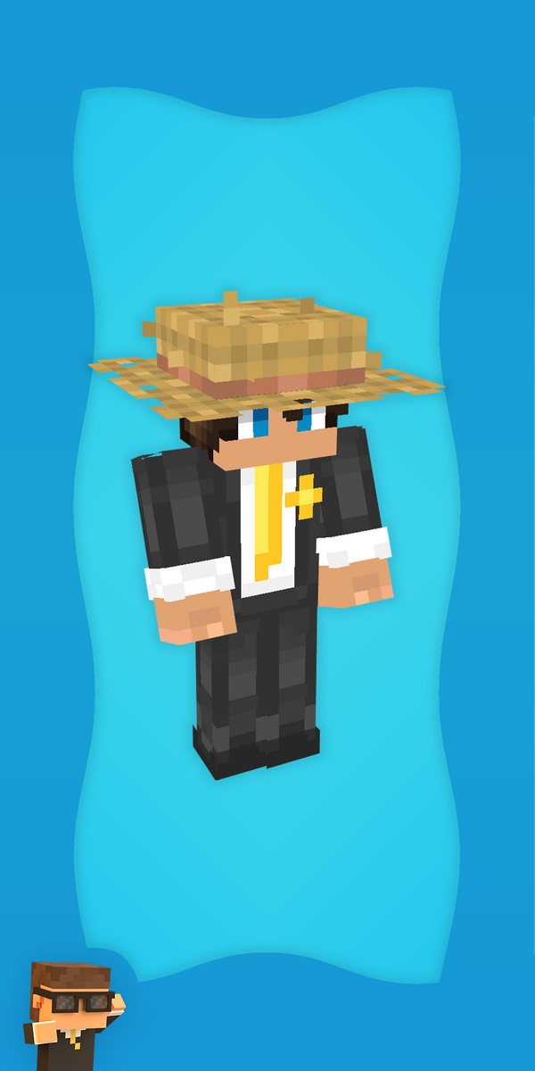 Farmer Hat Minecraft Mob Skin