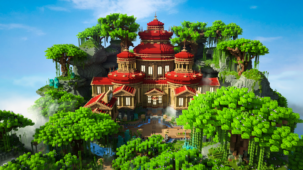 Cascadia - Skyblock Lobby | BuiltByBit