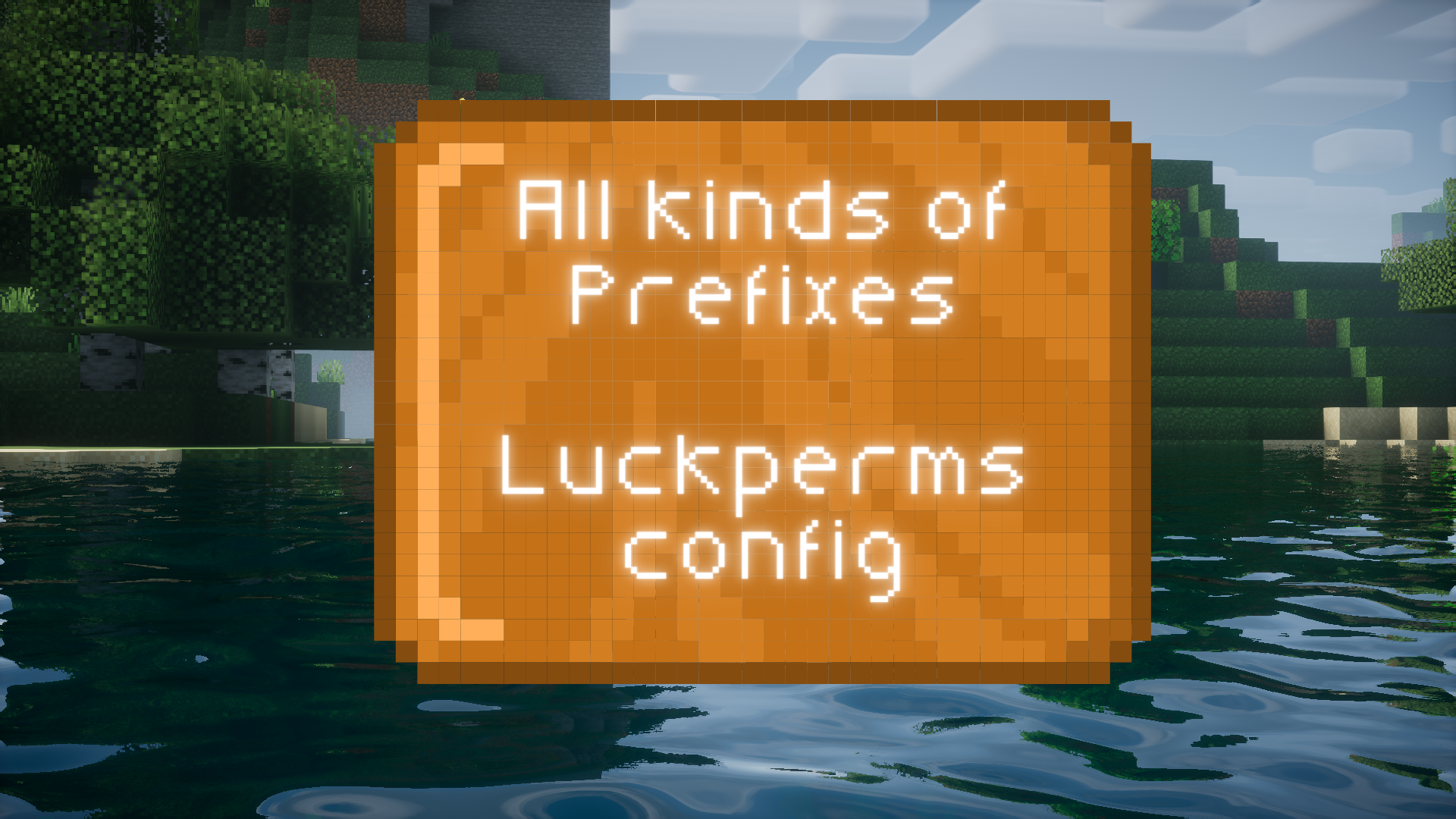 All kinds of Prefixes | Luckperms Config | BuiltByBit