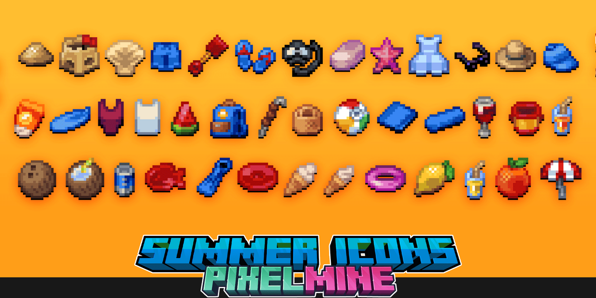 PixelMine_Graphic_PixelArt_SummerIcons_Sheet.png