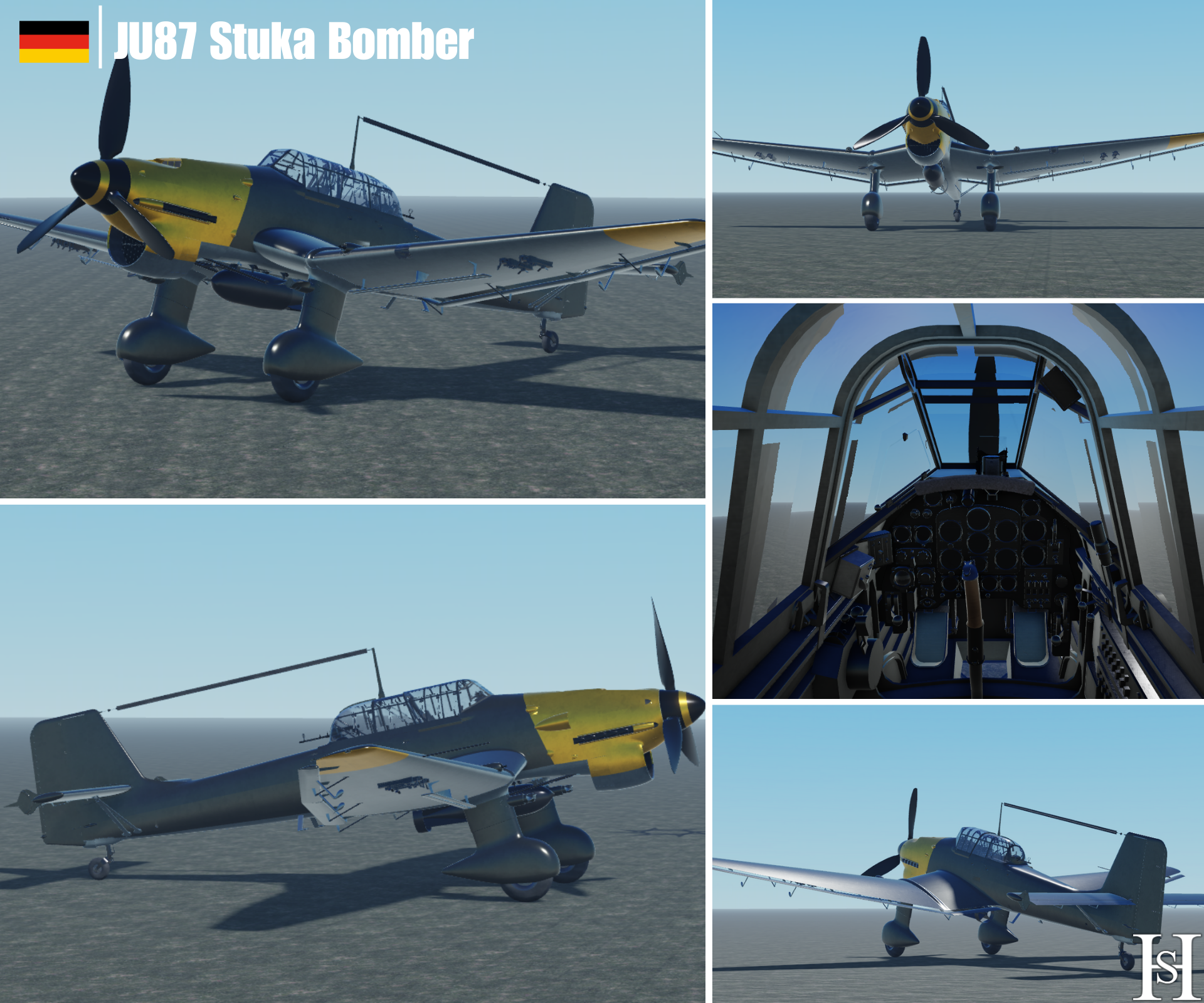 JU87 Stuka German Bomber Thumbnail.png